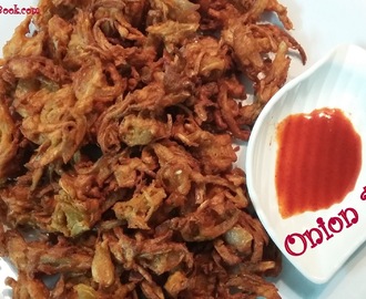 onion pakoda recipe - kanda bhaji recipe - south indian onion pakoda