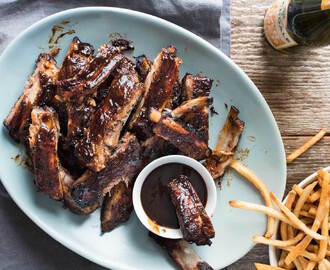 Oven Baked Barbecue Pork Ribs