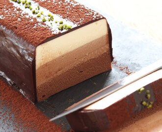 チョコレート・レアチーズケーキの作り方 No-Bake Chocolate Cheesecake｜HidaMari Cooking