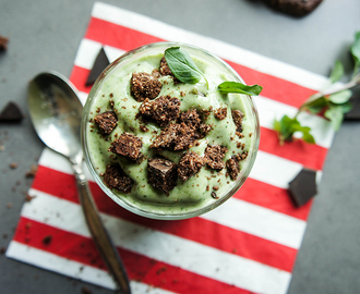Mint Cookie “Blizzards” – Vegan, Gluten Free (and Secretly Healthy!)