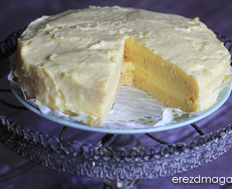 Vaníliakrém torta – gyors, low carb, diétás