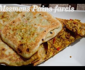Mssmens (Mahjouba) farcis ( pains farcis) Spécial Ramadan