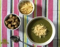 Zupa krem ze szpinaku i ziemniaków
