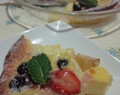Sunn dessertomelett med frukt og bÃ¦r 1-2-3