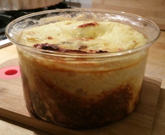 Bread and Butter Pudding met appel