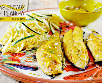 Maquereaux à la plancha Eno sauce ananas curcuma – Cuisine à thème