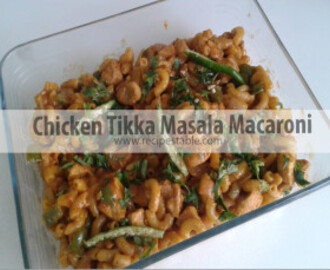 Chicken Tikka Masala Macaroni