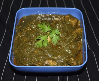 Palak / Spinach Chicken Curry