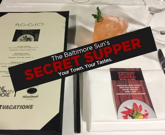 The Baltimore Sun’s Secret Supper at AGGIO