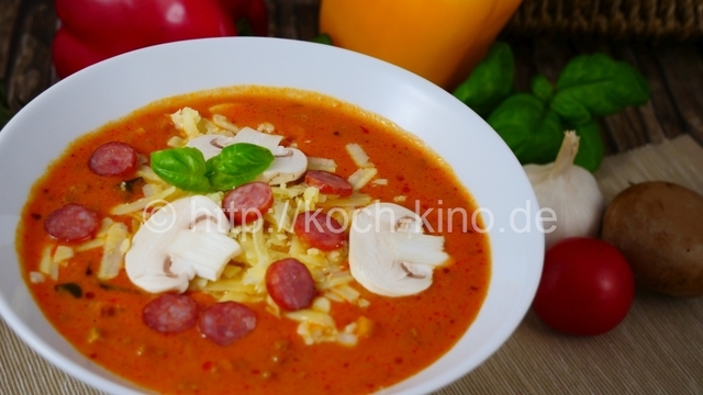 Pizza Suppe – Party Suppe