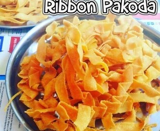 Ribbon Pakoda / Ola Pakoda / Diwali Snacks - Video Recipe
