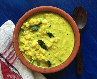 Vazhaithandu Mor Kootu Recipe  | Banana Stem Buttermilk Curry