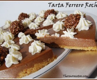Tarta de Ferrero Rocher