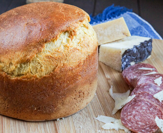 Crescia al Formaggio (Italian Easter Cheese Bread)