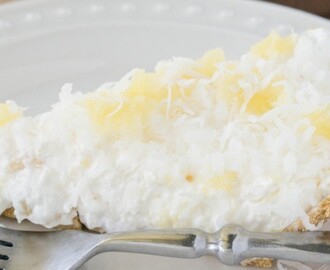 5-Minute No Bake Pineapple Cream Pie