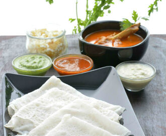 Preparation of Neer Dosa | Mangalorean Neer Dosa Recipe