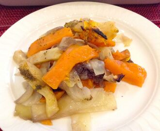Verdure al forno all’ arancia: piatto detox dopo le feste