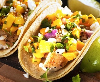 Recipes from Jillian Michaels’ Master Your Metabolism Cookbook: Spicy Mahi Mahi and Mango Fish Tacos
