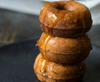 Paleo Apple Cinnamon Donuts with Honey Nectar