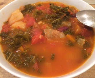 Sopa de Kale – col rizada – cocina vegana