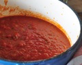 Molho de tomates caseiro