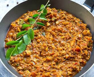 South Indian Mushroom Curry Recipe