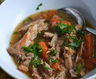 Rabbit Stew with Pancetta and Tarragon