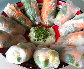 RECEPT: Spring (is in the air) rolls!