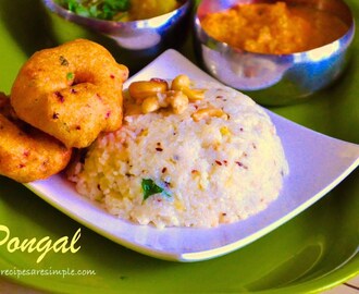 Pongal Recipe | Ven Pongal