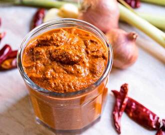 Easy Thai Red Curry Paste