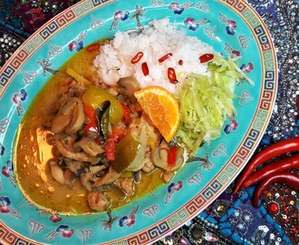 Ruokatuliainen Thaimaasta – mausteinen Green Chicken Curry