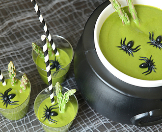 AIP, Paleo, Whole30 Recipe: Green Goblin Soup for Halloween!