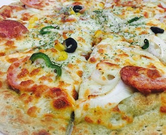 Veg Pizza Recipe | Vegetarian Pizza | How to Make Veg Pizza Recipe