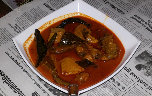 Meen Mulakittath / Kottayam style spicy red fish curry