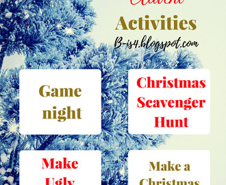 Countdown to Christmas Advent Activities