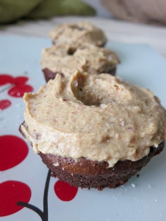 Paleo Chocolate and Salted Caramel Muffins/Doughnuts