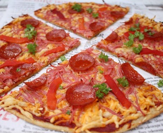 Gluteeniton pizza