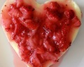 Individual Cheesecake Hearts Recipe