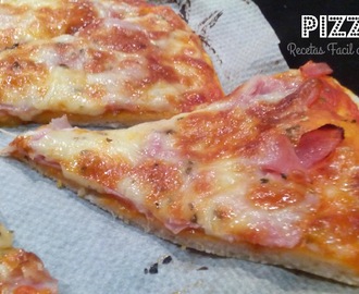 Pizza de jamón y queso / Pizza prosciutto