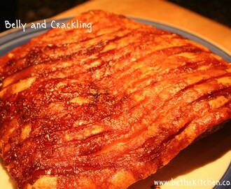 Roast Pork Belly with Crackling