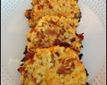 Improv: Baked Ham & Cheese Cauliflower Fritters