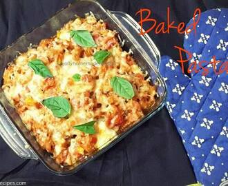 Baked Macaroni and Cheese with Tomato Sauce, Easy Baked Mac and Cheese Recipe