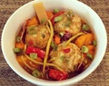 Paleo Red Curry Thai Meatballs