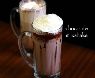 chocolate milkshake recipe | chocolate shake | chocolate milk recipe