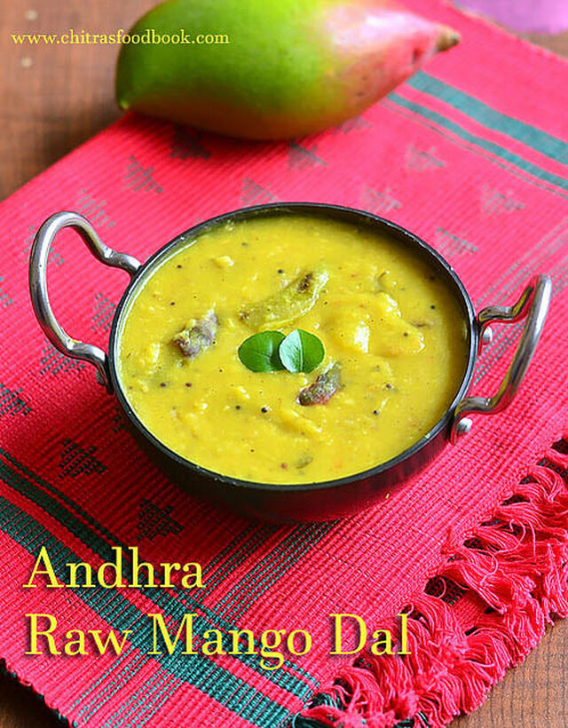 Mamidikaya Pappu–Andhra Raw Mango Dal Recipe