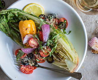 Grilled Romaine Salad (Summer Grilling Series)
