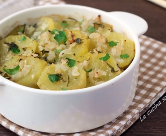 Patate arraganate – contorno vegetariano light