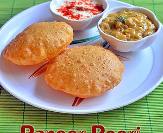 Paneer Poori Recipe – Stuffed Paneer Puri - Poori Varieties
