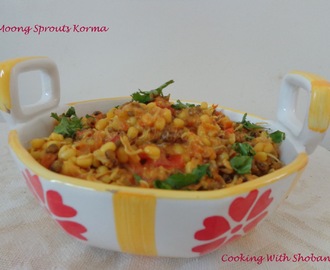 MOONG SPROUTS KORMA