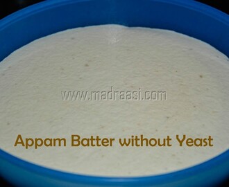 Appam Batter / How to grind Appam batter in mixie